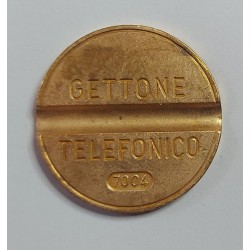 GETTONE TELEFONICO CON SEGNO DI ZECCA  NUMERO 7004